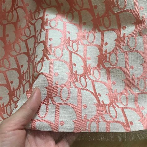 dior pink fabric|dior fabric for sewing.